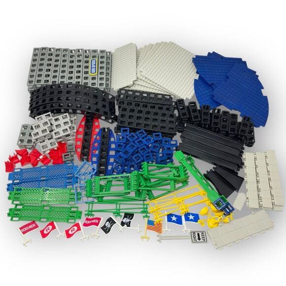 Rokenbok Defender Duel Rumble Arena Building Set Pieces Incomplete No Robotics